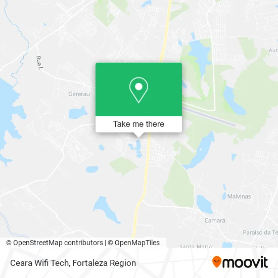Ceara Wifi Tech map
