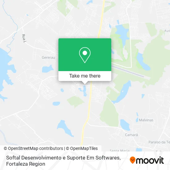 Softal Desenvolvimento e Suporte Em Softwares map