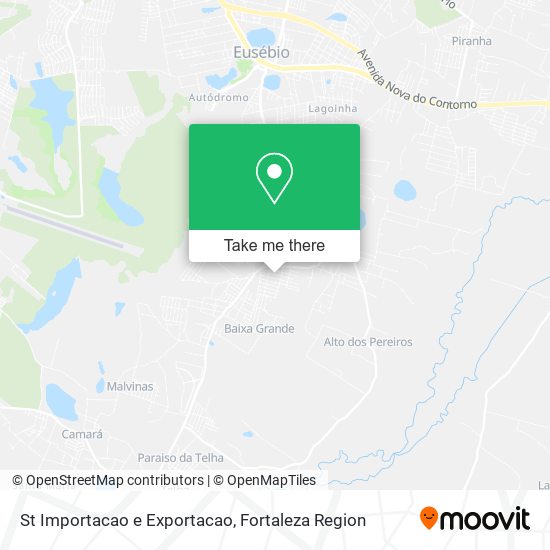 St Importacao e Exportacao map