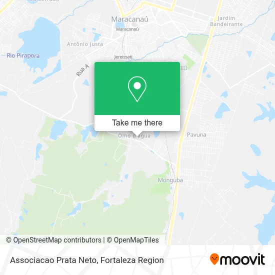 Associacao Prata Neto map