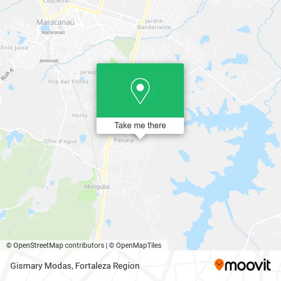 Gismary Modas map