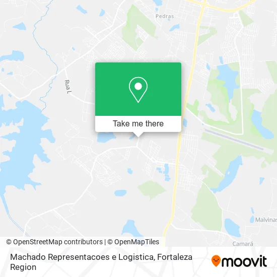 Machado Representacoes e Logistica map