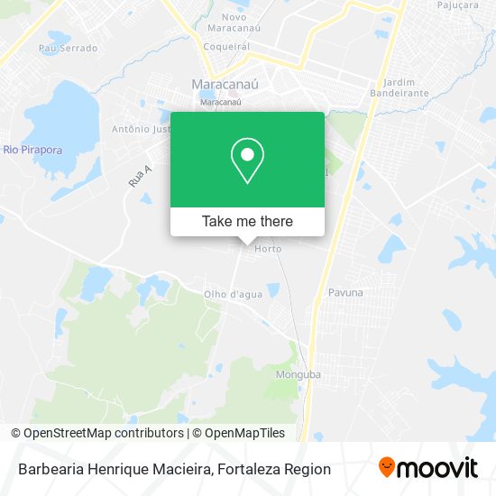 Barbearia Henrique Macieira map