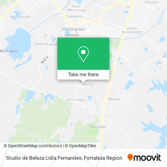 Studio de Beleza Lídia Fernandes map