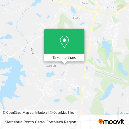 Mercearia Ponto Certo map