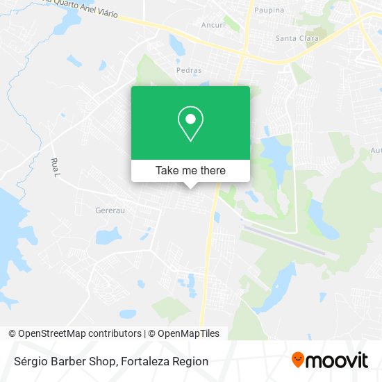 Sérgio Barber Shop map