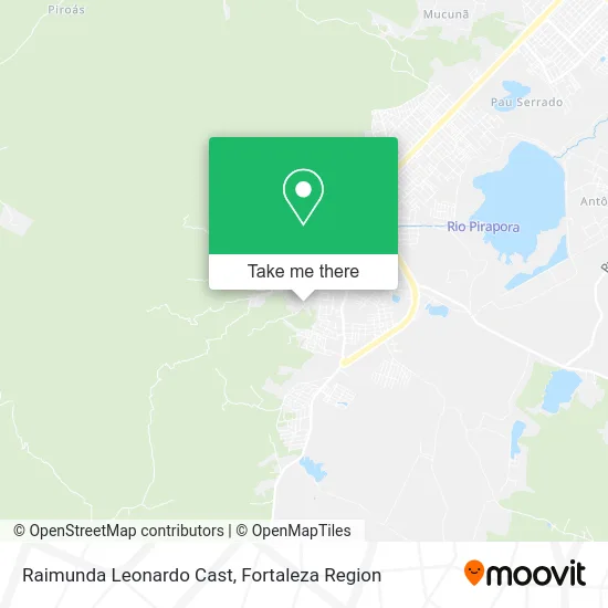 Raimunda Leonardo Cast map