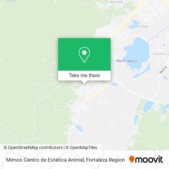 Mimos Centro de Estética Animal map