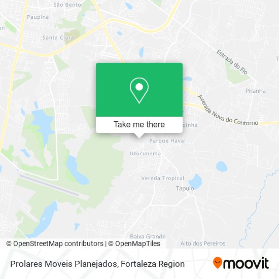 Prolares Moveis Planejados map