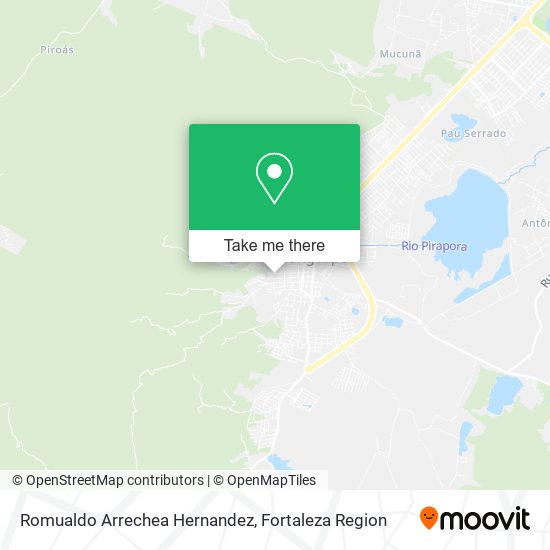 Romualdo Arrechea Hernandez map