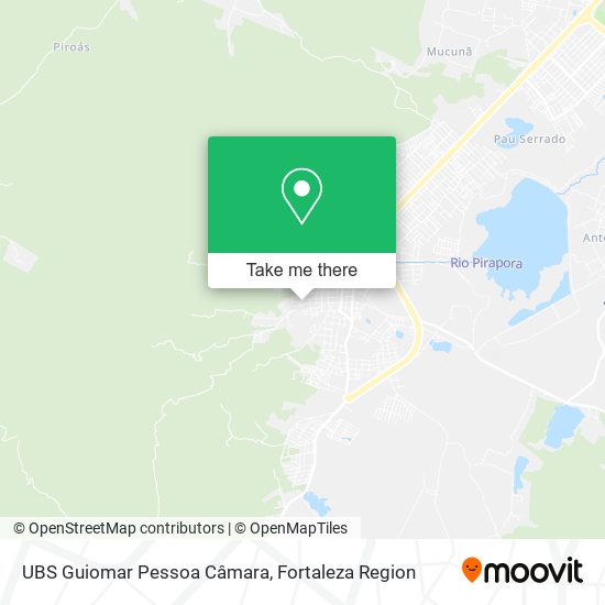 Mapa UBS Guiomar Pessoa Câmara