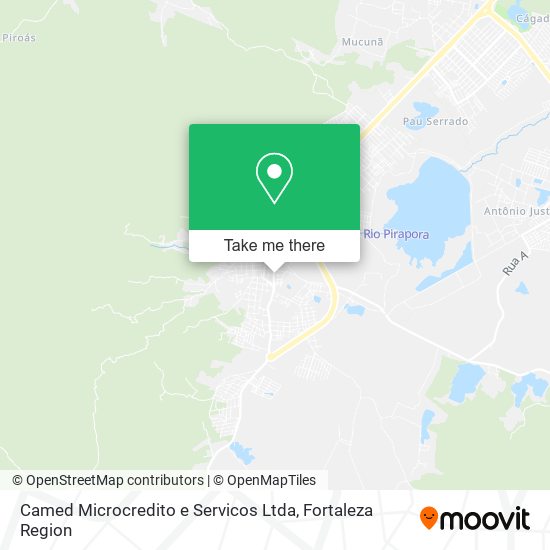 Camed Microcredito e Servicos Ltda map