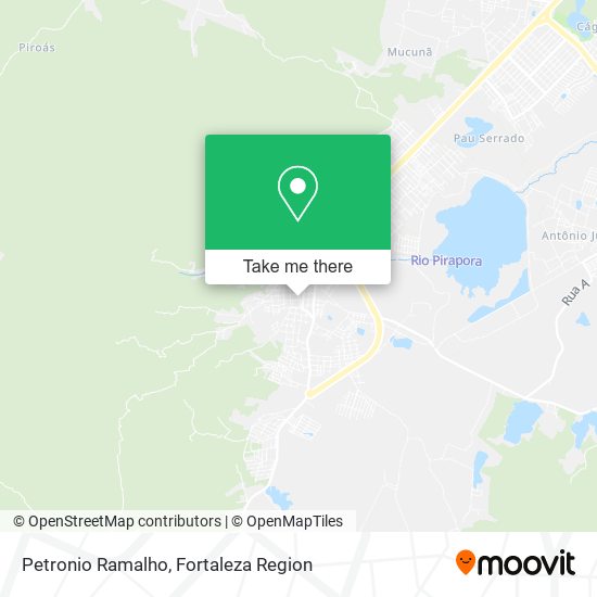 Petronio Ramalho map