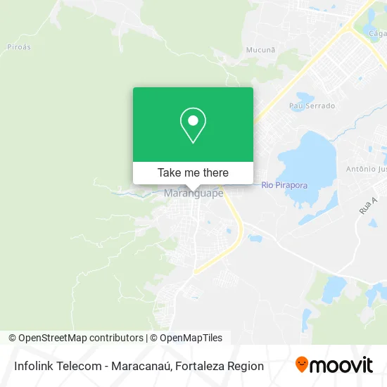 Infolink Telecom - Maracanaú map