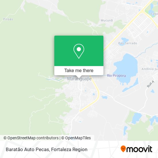Baratão Auto Pecas map