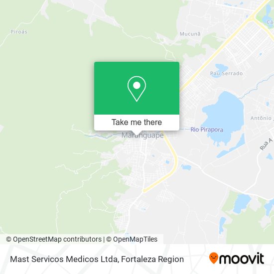 Mapa Mast Servicos Medicos Ltda