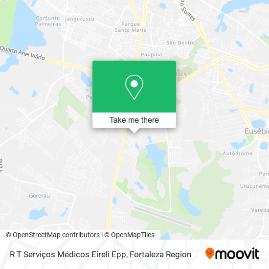 Mapa R T Serviços Médicos Eireli Epp