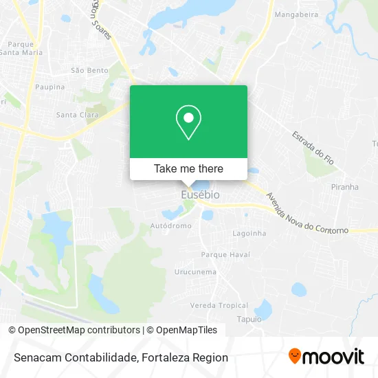 Senacam Contabilidade map