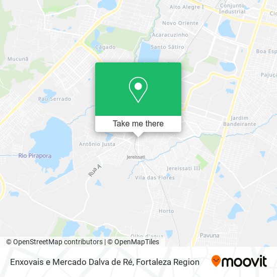 Enxovais e Mercado Dalva de Ré map