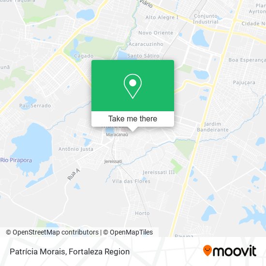Patrícia Morais map