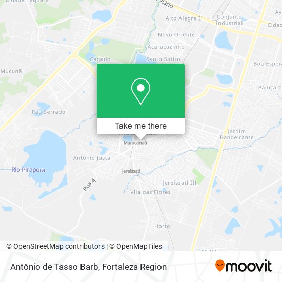 Antônio de Tasso Barb map