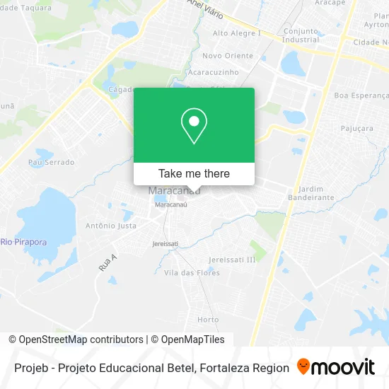 Projeb - Projeto Educacional Betel map