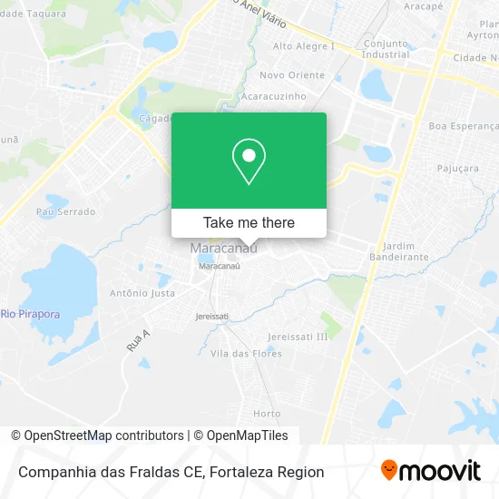 Companhia das Fraldas CE map