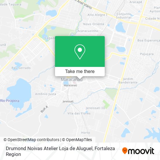 Drumond Noivas Atelier Loja de Aluguel map