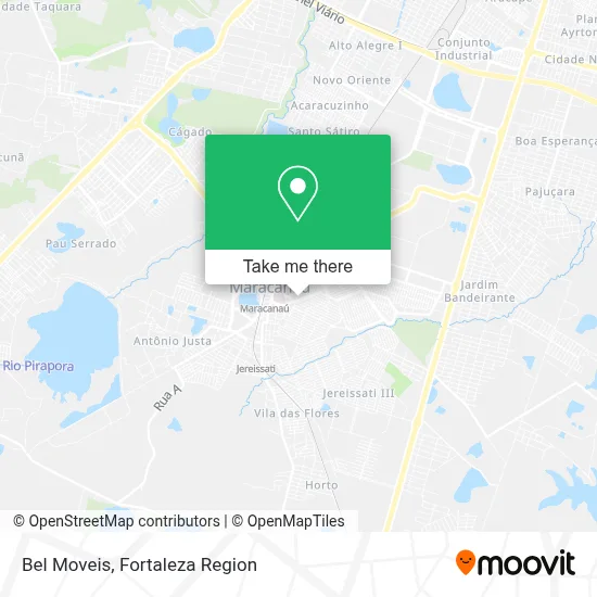 Bel Moveis map