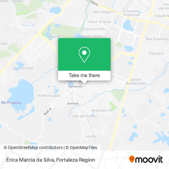 Érica Marcia da Silva map