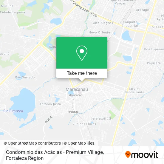 Condominio das Acácias - Premium Village map