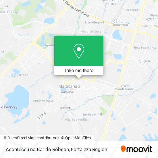 Aconteceu no Bar do Robson map