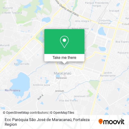 Ecc Paróquia São José de Maracanaú map