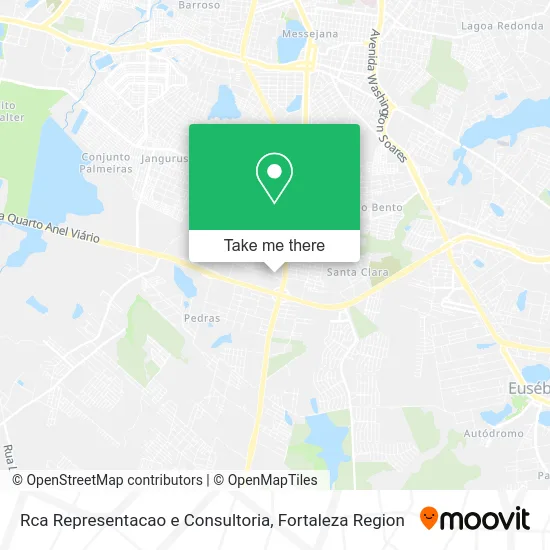 Rca Representacao e Consultoria map