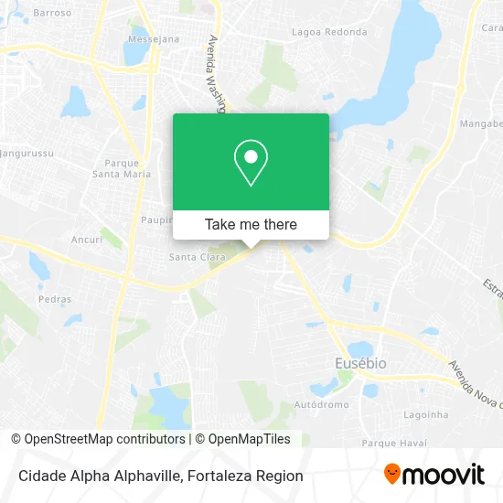 Cidade Alpha Alphaville map