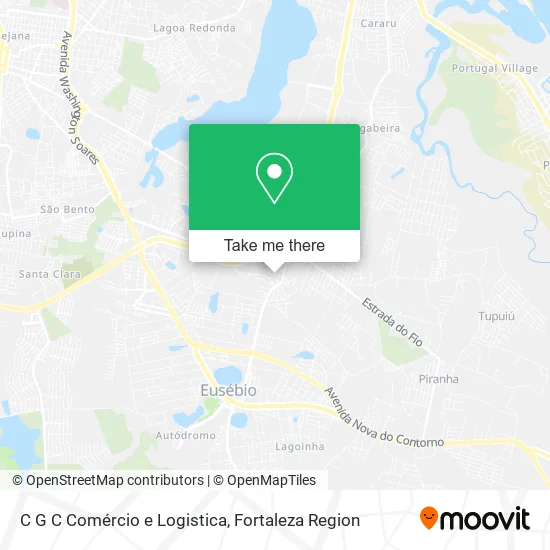 C G C Comércio e Logistica map