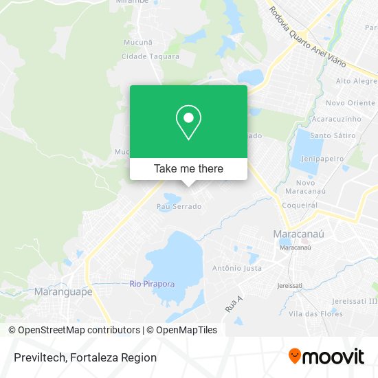 Previltech map