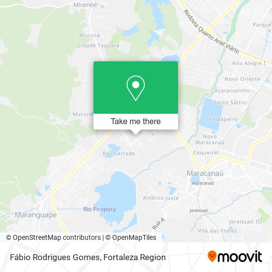 Fábio Rodrigues Gomes map