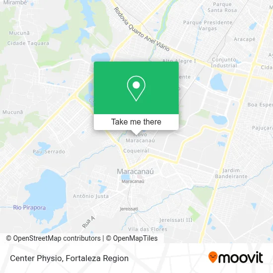 Center Physio map