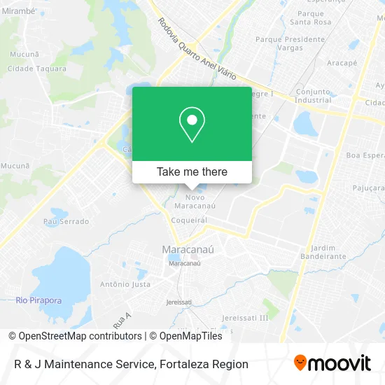 R & J Maintenance Service map