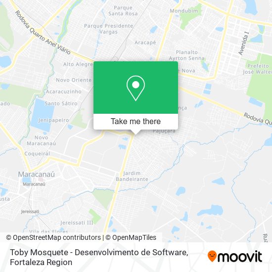 Toby Mosquete - Desenvolvimento de Software map