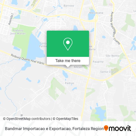 Bandmar Importacao e Exportacao map