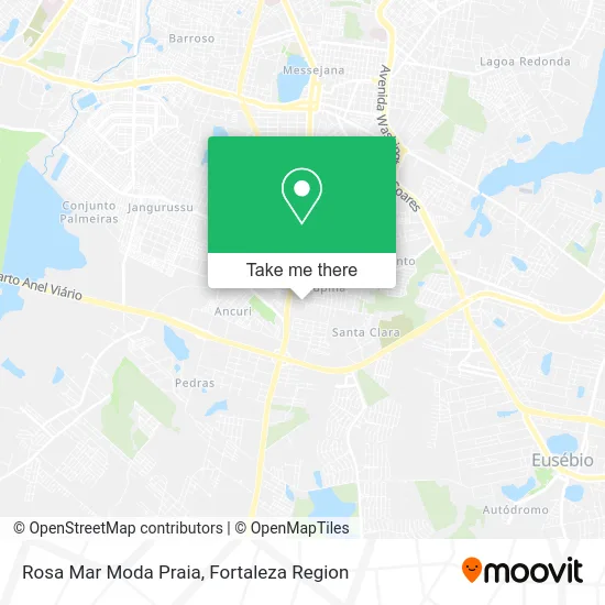 Rosa Mar Moda Praia map