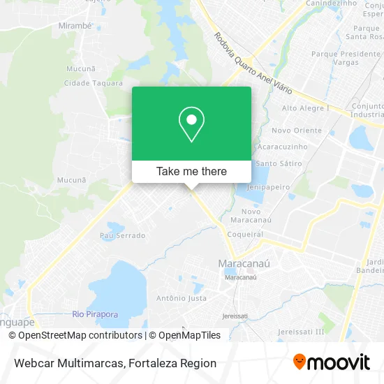 Webcar Multimarcas map