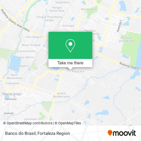 Banco do Brasil map