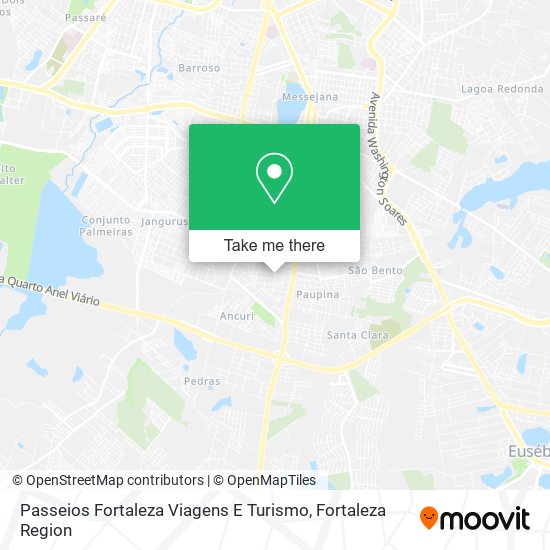 Mapa Passeios Fortaleza Viagens E Turismo