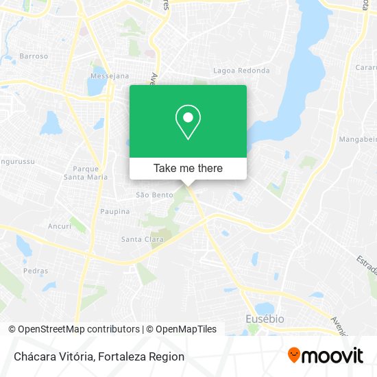 Chácara Vitória map