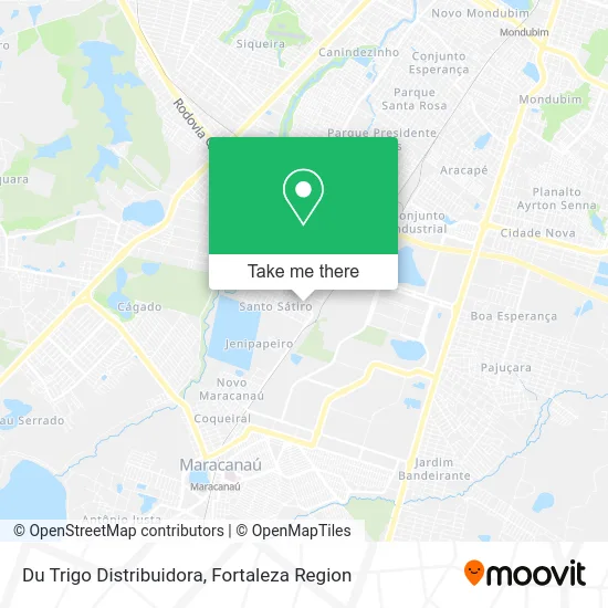 Du Trigo Distribuidora map