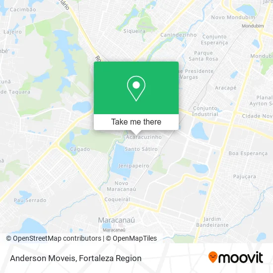 Anderson Moveis map
