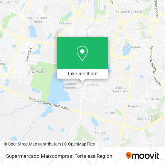 Supermercado Maiscompras map